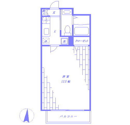 東洋大学賃貸マンション・1K