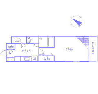 東京都文京区白山５丁目 賃貸マンション 1K