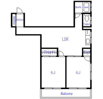 東京都豊島区巣鴨３丁目 賃貸マンション 2LDK