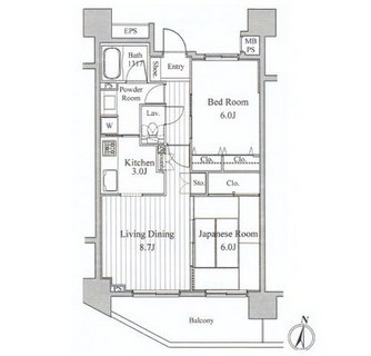 東京都文京区本駒込５丁目 賃貸マンション 2LDK