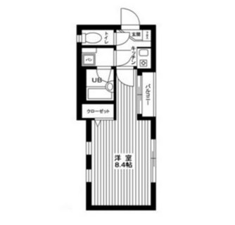 東京都北区中里１丁目 賃貸マンション 1K