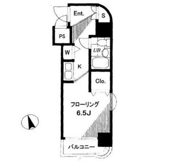 東京都北区東田端２丁目 賃貸マンション 1R