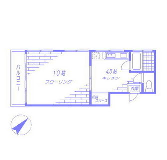 東京都文京区小石川３丁目 賃貸マンション 1K