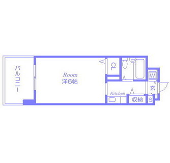 東京都文京区白山１丁目 賃貸マンション 1K