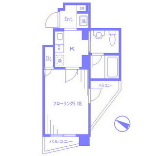 東京都文京区本駒込４丁目 賃貸マンション 1K