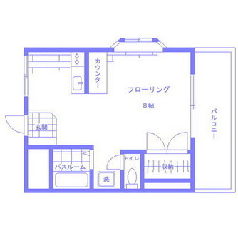 東京都豊島区駒込２丁目 賃貸マンション 1R