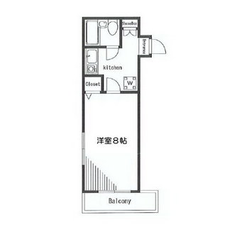 東京都文京区白山２丁目 賃貸マンション 1K