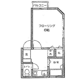 東京都北区田端２丁目 賃貸アパート 1K