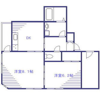 東京都文京区本駒込５丁目 賃貸マンション 2DK