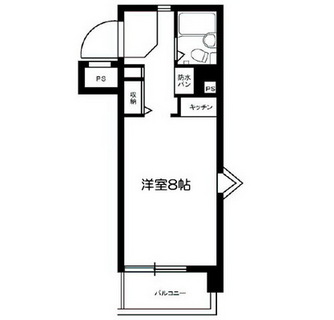 東京都文京区白山１丁目 賃貸マンション 1R