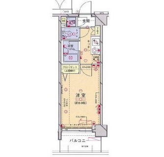 東京都文京区白山２丁目 賃貸マンション 1K