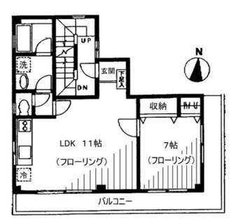 東京都文京区千駄木５丁目 賃貸マンション 1LDK