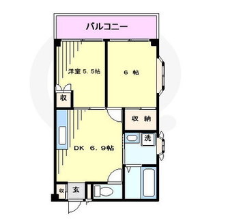 東京都北区田端４丁目 賃貸マンション 2DK