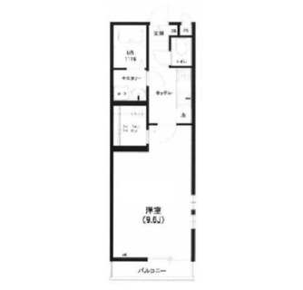 東京都文京区白山１丁目 賃貸マンション 1K