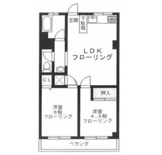 東京都文京区本駒込４丁目 賃貸マンション 2DK