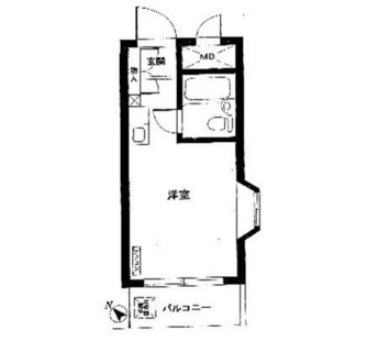 東京都豊島区南大塚１丁目 賃貸マンション 1R