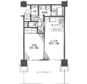 東京都豊島区巣鴨３丁目 賃貸マンション 1LDK