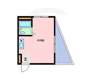 東京都北区田端６丁目 賃貸マンション 1R