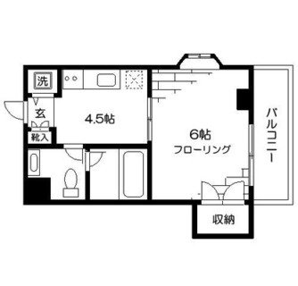 東京都文京区白山１丁目 賃貸マンション 1DK