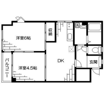 東京都北区田端１丁目 賃貸マンション 2DK