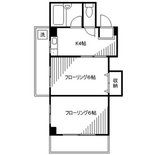 東京都文京区湯島４丁目 賃貸マンション 2K