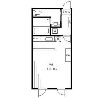 東京都文京区白山１丁目 賃貸マンション 1R