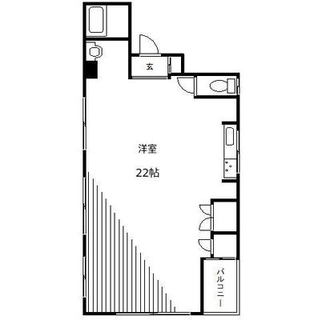 東京都文京区白山１丁目 賃貸マンション 1R