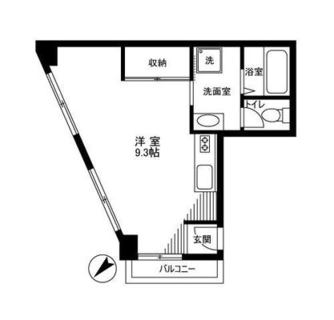 東京都文京区白山２丁目 賃貸マンション 1R