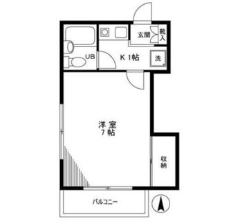 東京都文京区千駄木２丁目 賃貸アパート 1K