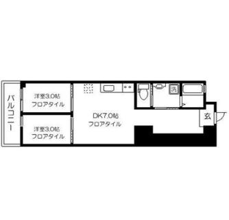 東京都文京区千石４丁目 賃貸マンション 2DK