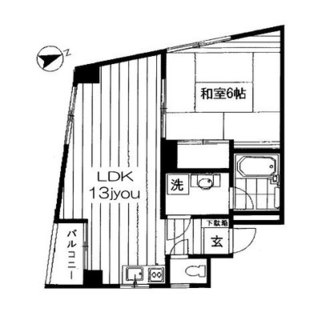 東京都豊島区駒込６丁目 賃貸マンション 1LDK