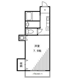 東京都文京区白山１丁目 賃貸マンション 1K