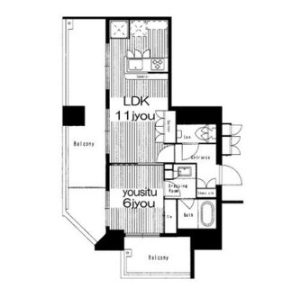 東京都文京区本郷２丁目 賃貸マンション 1LDK