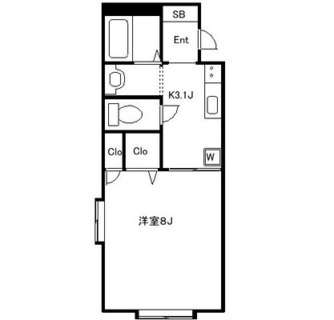 東京都文京区本駒込２丁目 賃貸マンション 1K