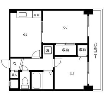 東京都文京区本駒込６丁目 賃貸マンション 2DK