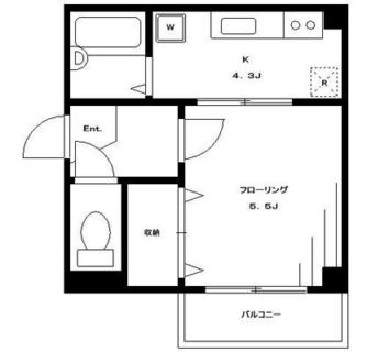 東京都文京区千石４丁目 賃貸マンション 1K