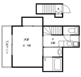 東京都文京区本駒込１丁目 賃貸アパート 1K