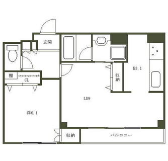 東京都文京区千駄木３丁目 賃貸マンション 1LDK