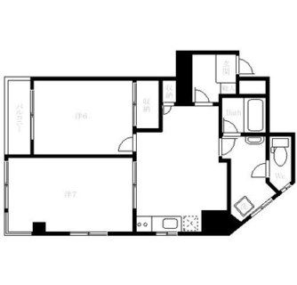 東京都文京区本駒込３丁目 賃貸マンション 2DK