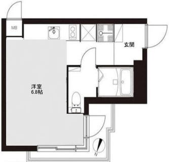東京都文京区根津１丁目 賃貸マンション 1R