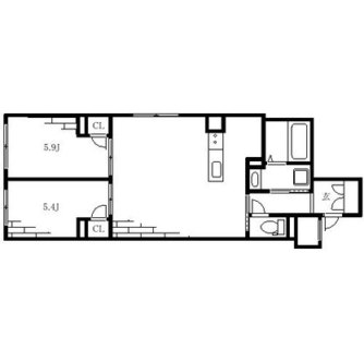 東京都文京区千石３丁目 賃貸マンション 2LDK