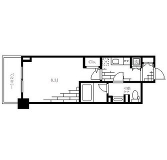東京都北区田端３丁目 賃貸マンション 1K